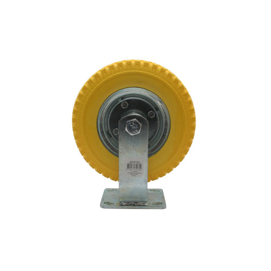 Bockrolle PU 22 cm Reifen 8 Zoll 2.50-4 Stahlfelge Transportrad 80 kg belastbar