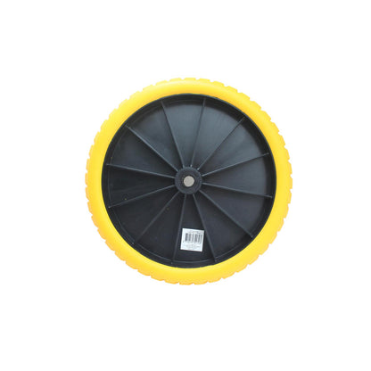 Rad Reifen Schubkarre 4.00-8 Zoll Ø380 mm PU pannensicher Achsloch 20 mm