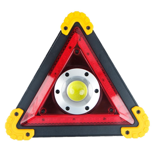 LED Warndreieck 5W Warnleuchte Auto Batterie blinkend Notfalllicht Signallicht