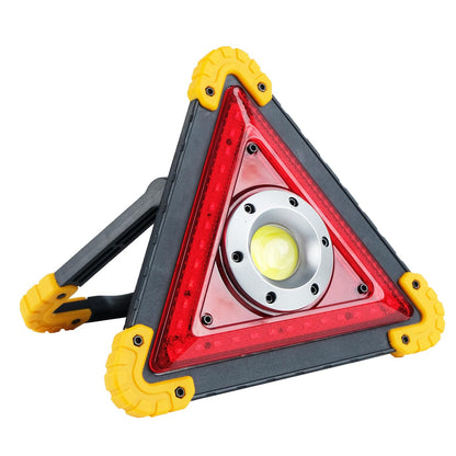 LED Warndreieck 5W Warnleuchte Auto Batterie blinkend Notfalllicht Signallicht